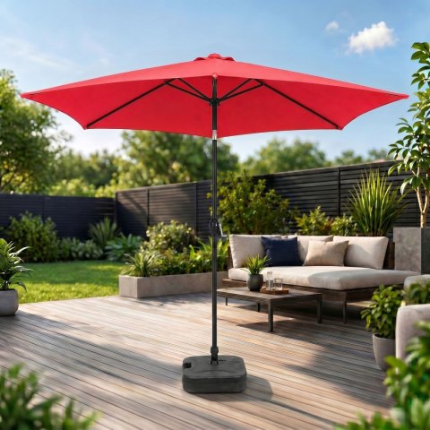 PARASOL OGRODOWY ORIENT CZERWONY