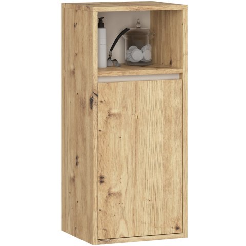 ZESTAW MEBLI ŁAZIENKOWYCH WISZĄCYCH Z OTWORAMI VAMI DĄB ARTISAN / KASZMIR