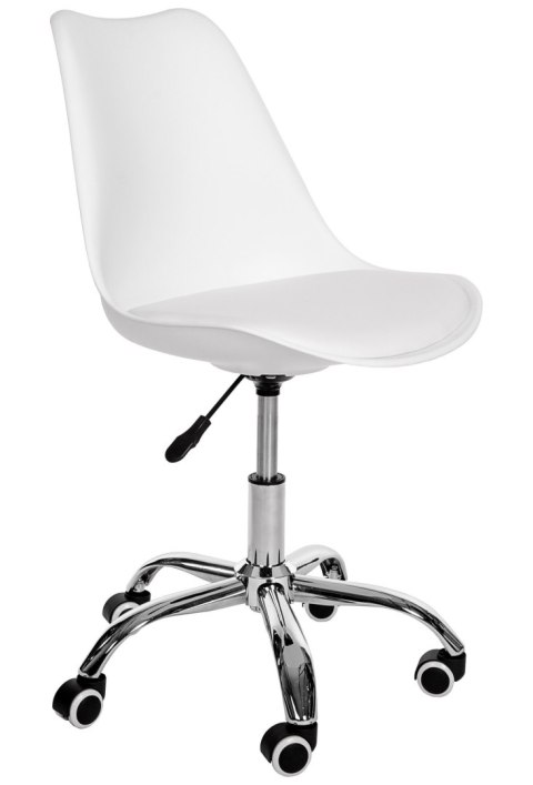 FOTEL OBROTOWY FD005 BIAŁY