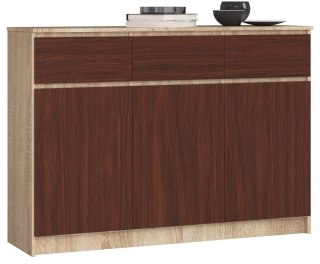 KOMODA K140 3D 3SZ CLP PK SONOMA / WENGE