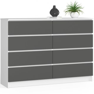 KOMODA K140 8SZ CLP PK BIAŁY / SZARY