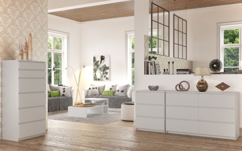 KOMODA K160 2D 4SZ CLP PK BIAŁY