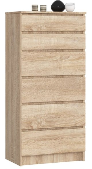 KOMODA K60 6SZ CLP PK DĄB SONOMA