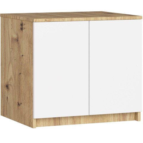 NADSTAWKA DO SZAFY S60 STAR DĄB ARTISAN / BIAŁA