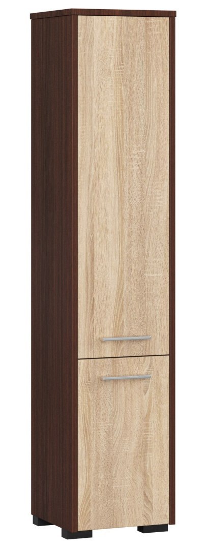 REGAŁ ŁAZIENKA FIN SŁUPEK 30 2D 140cm VENGE / SONOMA