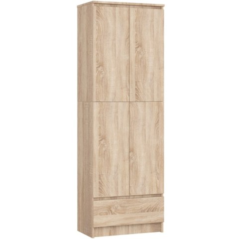 REGAŁ ZAMKNIETY R60 2D 1SZ CLP PK DĄB SONOMA