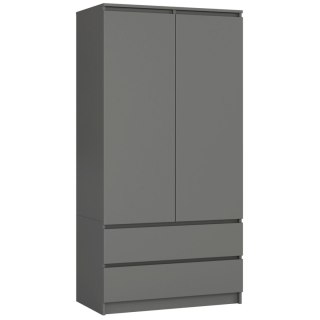 SZAFA S90 2D 2SZ CLP PK GRAFIT SZARY