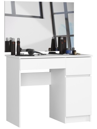 TOALETKA Z LUSTREM CLP P-2/SL 900x600 PRAWA PK BIAŁA