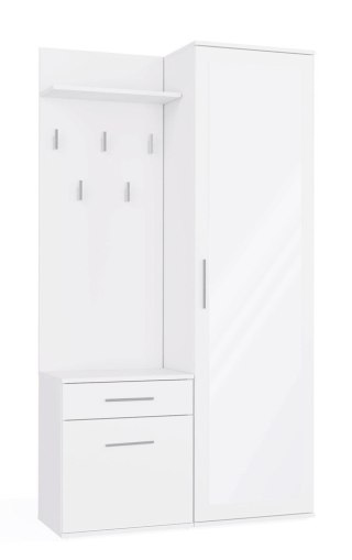 Garderoba DUO BIAŁY