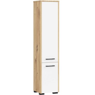 REGAŁ ŁAZIENKA FIN SŁUPEK 30 2D 140cm ARTISAN / BIAŁY