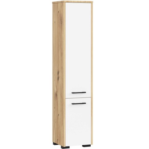 REGAŁ ŁAZIENKA FIN SŁUPEK 30 2D 140cm ARTISAN / BIAŁY