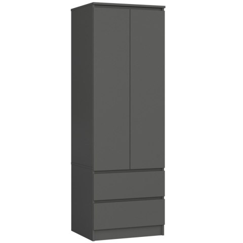 SZAFA STAR S60 2D 2SZ PK GRAFIT SZARY