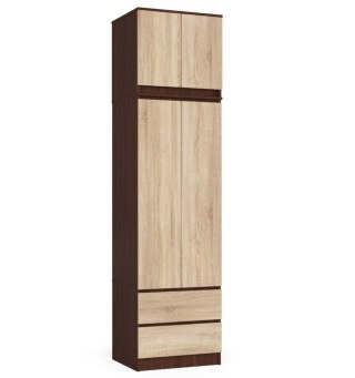 SZAFA Z NADSTAWKĄ S60 2D 2SZ CLP PK WENGE / SONOMA