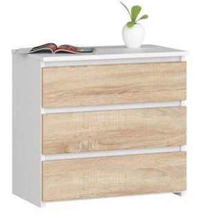 SZAFKA NOCNA CL3 60 cm PK BIAŁA / SONOMA