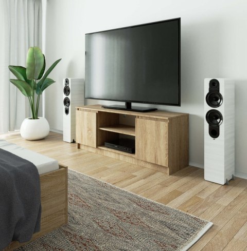 SZAFKA RTV 140 cm 2D 1P SONOMA