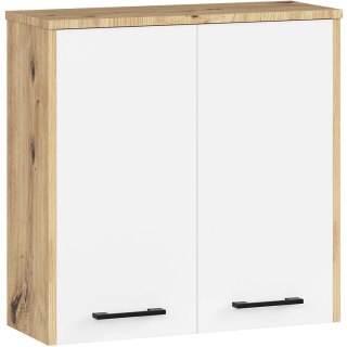 SZAFKA WISZĄCA W 60 cm FIN 2D ARTISAN / BIAŁA