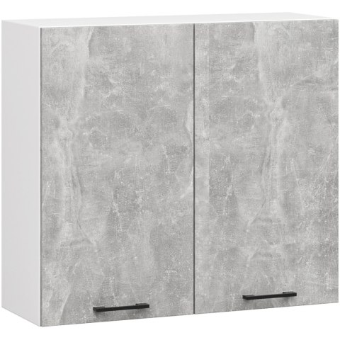 Szafka OLIWIA W80 H720 BIAŁA / BETON