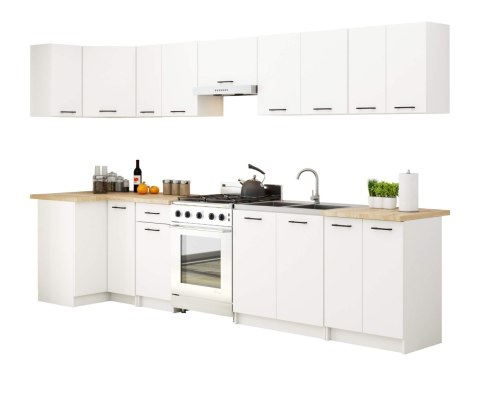 WISZĄCA SZAFKA KUCHENNA NAROŻNA OLIWIA W 60/60cm BIAŁA