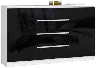 KOMODA K160 2D 4SZ CLP PK CZARNY POŁYSK