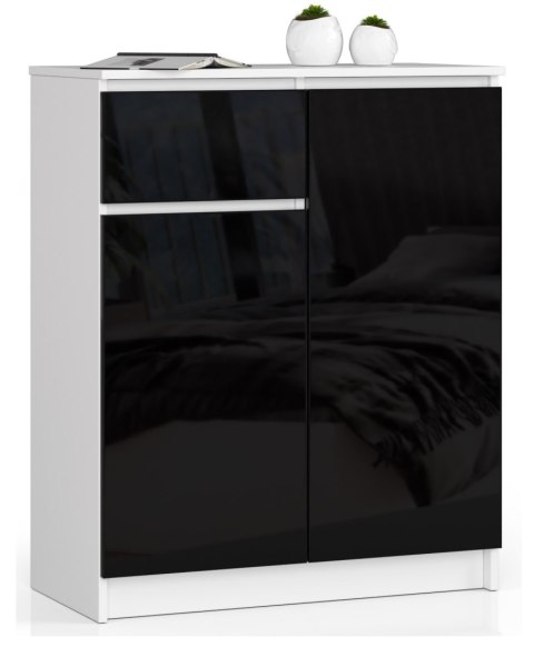 KOMODA K80 2D 1SZ CLP PK CZARNY POŁYSK