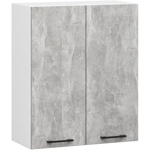 Zestaw szafek kuchennych z witryną OLIWIA 2.4m H720 Beton