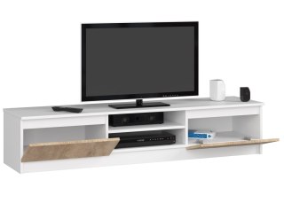 KOMODA RTV K160 CLP BIAŁY / SONOMA