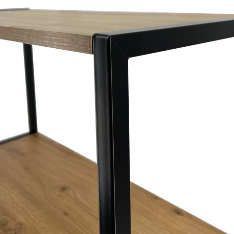 REGAŁ INDUSTRIALNY 400 CZARNY/DĄB ARTISAN