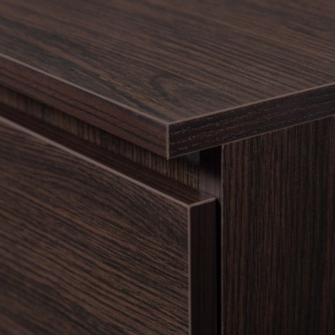 SZAFA S 90 cm 2 DRZWI 2 SZUFLADY 2 LUSTRA PK WENGE