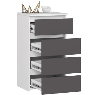 KOMODA CL4 PK BIAŁA / SZARA