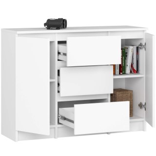 KOMODA K100 2D 3SZ PK BIAŁA