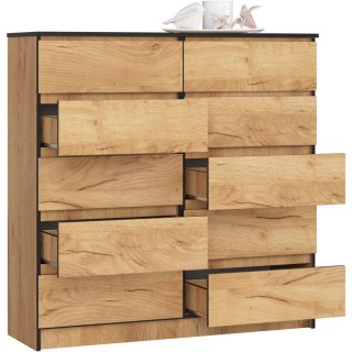 KOMODA K120 10SZ CLP PK DĄB CRAFT