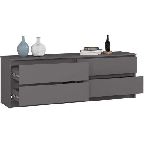 KOMODA K160 4SZ CLP PK GRAFIT SZARY