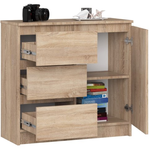 KOMODA K80 JERRY 1D 3SZ PK DĄB SONOMA