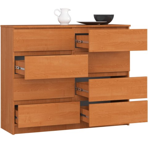 KOMODA K 120 cm 8 SZUFLAD PK OLCHA