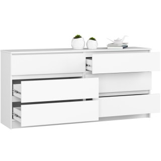 KOMODA K160 6SZ CLP PK BIAŁA