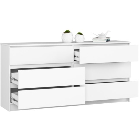 KOMODA K160 6SZ CLP PK BIAŁA