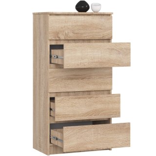 KOMODA K60 5SZ CLP PK DĄB SONOMA