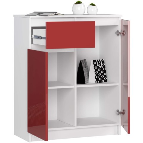 KOMODA K80 2D 1SZ CLP PK CZERWONY POŁYSK