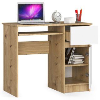 BIURKO KOMPUTEROWE PIKSEL PK ARTISAN / BIAŁY - PRAWE