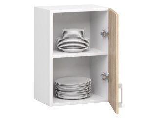 Szafka LIMA W40 /580/ BIAŁY/DĄB SONOMA