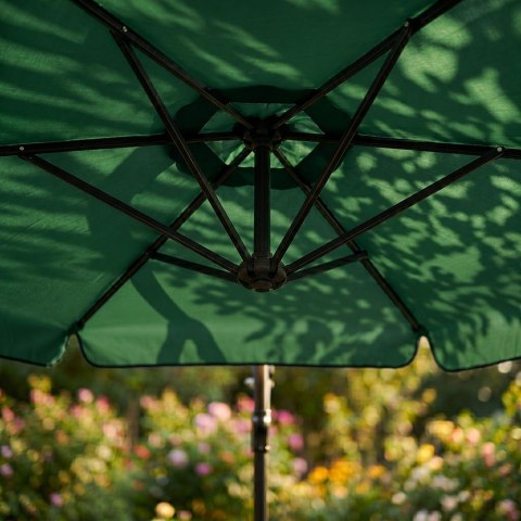 PARASOL OGRODOWY CYNIA CIEMNOZIELONY