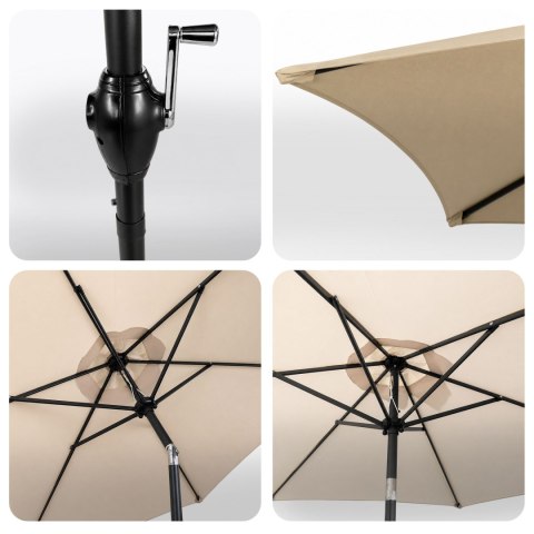 PARASOL OGRODOWY ORIENT BEŻOWY