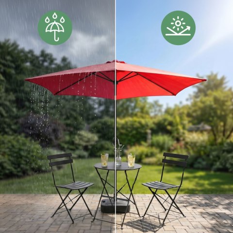 PARASOL OGRODOWY ORIENT CZERWONY