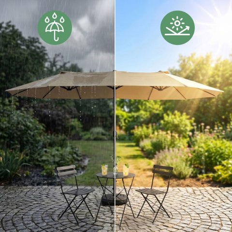 PARASOL OGRODOWY TILIA BEŻOWY